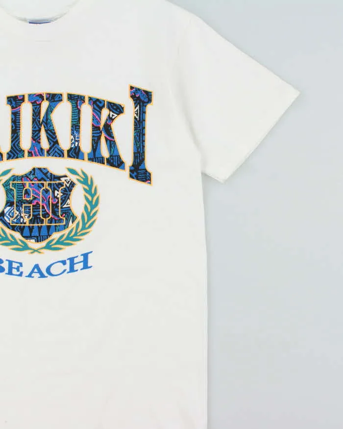 Vintage 1990s Waikiki Beach All Sport Pro Weight Made In USA Single Stitch Crewneck T-Shirt - M sold by Rokit product image thumbnail 3