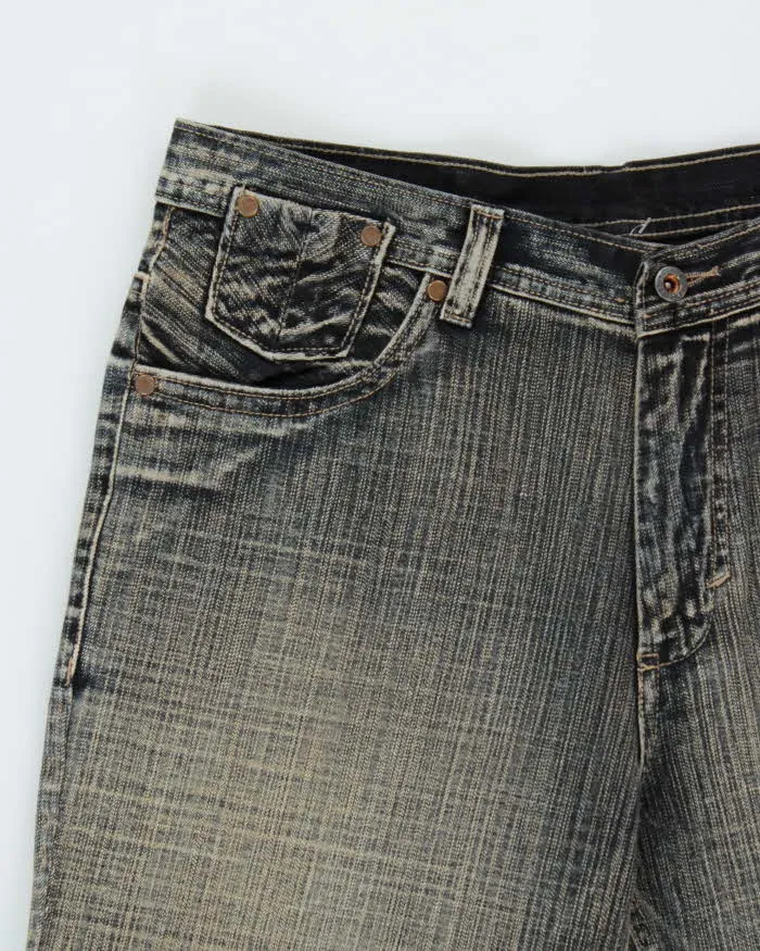 Vintage Y2K 00s Scapes Stone Wash Bootcut Denim Jeans - W36 L34 sold by Rokit product image thumbnail 3