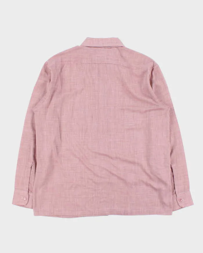Vintage 1970s Sears Kings Road Perma-Prest Long Sleeve Check Shirt - M sold by Rokit product image thumbnail 2