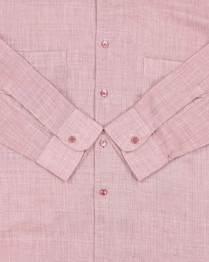 Vintage 1970s Sears Kings Road Perma-Prest Long Sleeve Check Shirt - M sold by Rokit product image thumbnail 4