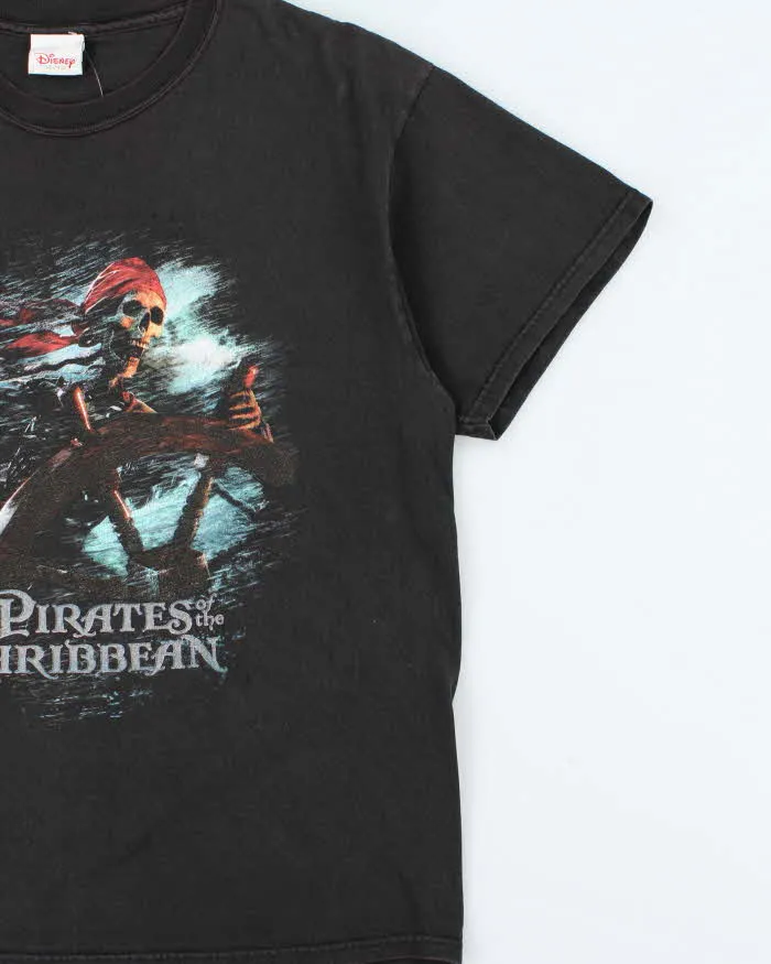 Vintage 2003 Disney Store Pirates Of The Caribbean Promo Heavyweight Crewneck T-Shirt - L sold by Rokit product image thumbnail 3