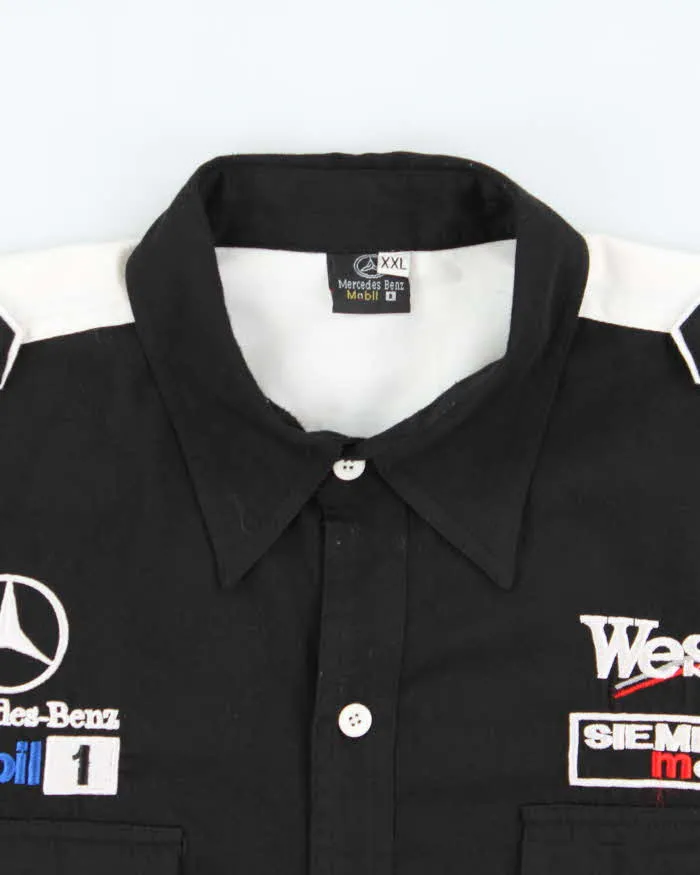 Vintage Y2K 00s Mercedes Benz F1 Racing Embroidered Short Sleeve Shirt - XXL sold by Rokit product image thumbnail 5