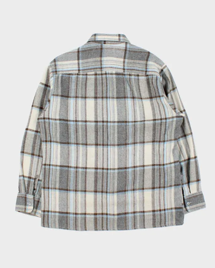 Vintage 1970s Lancer Wool Plaid Long Sleeve Flannel Shirt - M sold by Rokit product image thumbnail 2