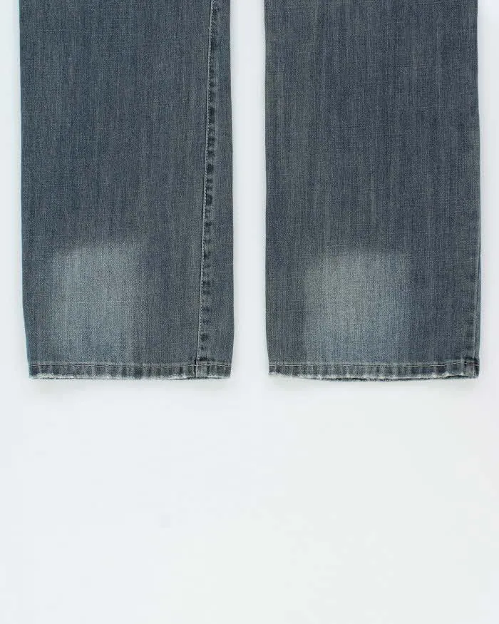 Vintage Y2k 00s Wei Bao Long Studded Wide Leg Jeans - W32 L29 sold by Rokit product image thumbnail 5