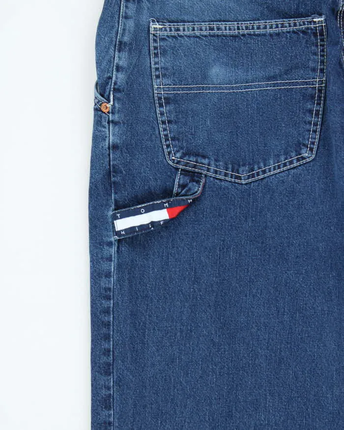 Vintage 1990s Tommy Hilfiger Wide Leg Denim Carpenter Jeans - W34 L30 sold by Rokit product image thumbnail 5