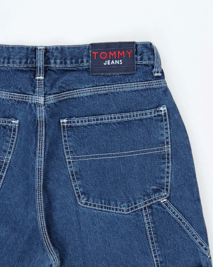 Vintage 1990s Tommy Hilfiger Wide Leg Denim Carpenter Jeans - W34 L30 sold by Rokit product image thumbnail 4