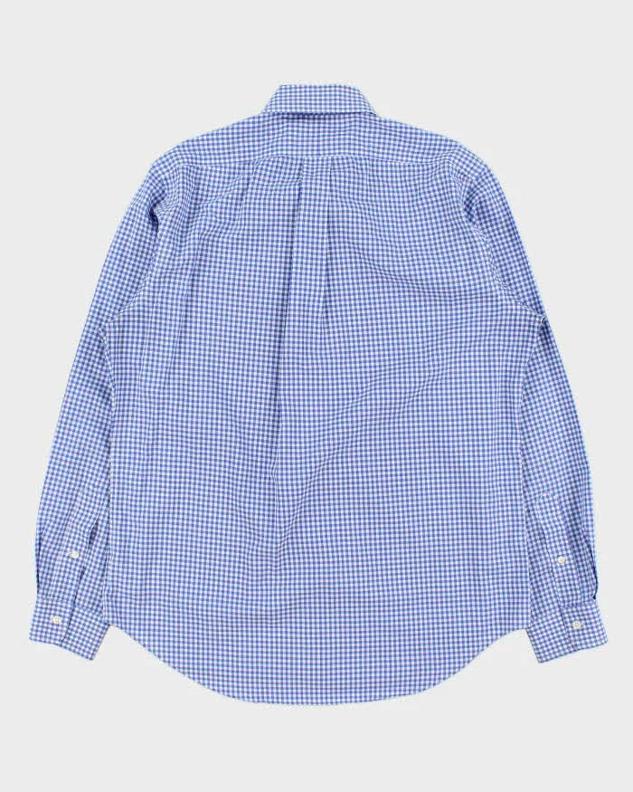 Vintage Ralph Lauren Easy Care Gingham Long Sleeve Shirt - M sold by Rokit product image thumbnail 2