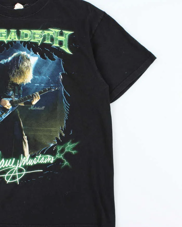 Vintage MegaDeth Dave Mustaine 2010 Tour Anvil Pre Shrunk Crewneck T-Shirt - L sold by Rokit product image thumbnail 3
