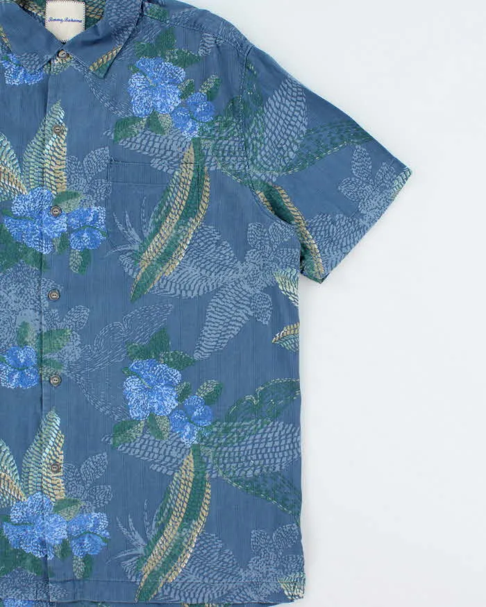 Vintage Tommy Bahama Silk Hawaiian Shirt - L sold by Rokit product image thumbnail 3