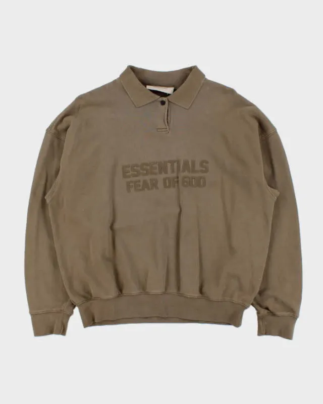Essentials Collared Boxy Sweatshirt - S made by Essentials