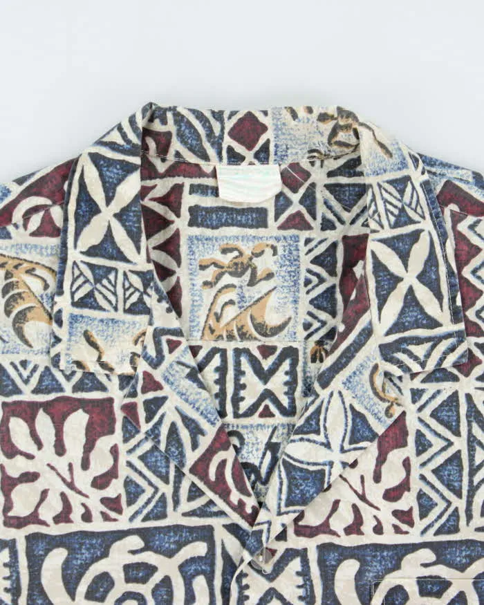 Vintage 1980s Jade Fashion Hawaiian Shirt - XL sold by Rokit product image thumbnail 5