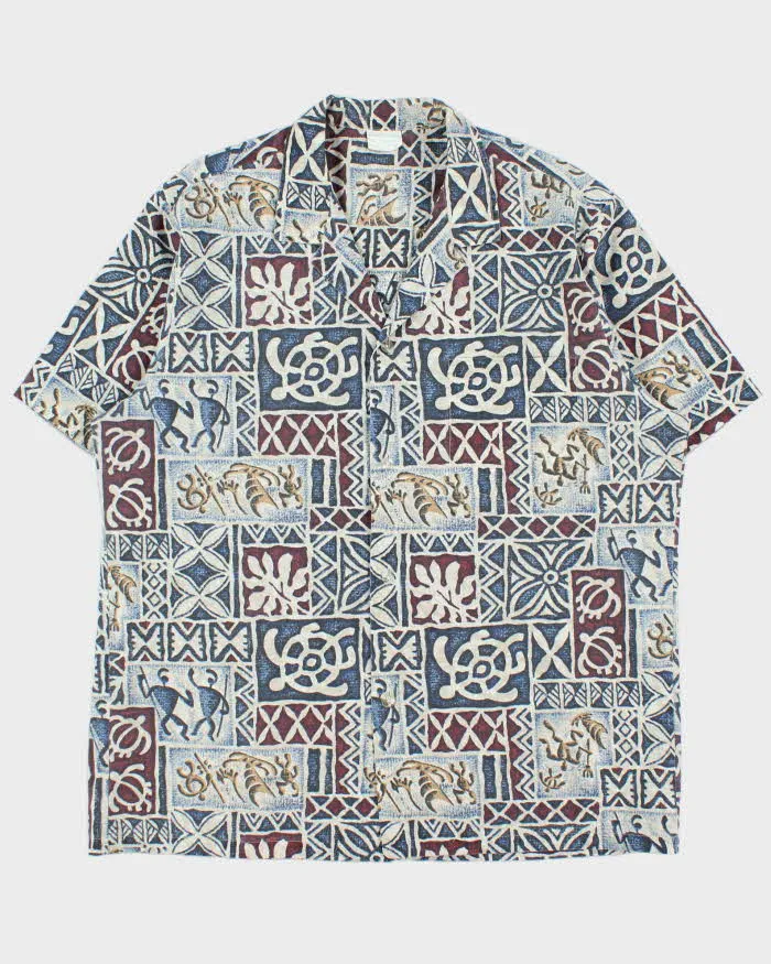 Vintage 1980s Jade Fashion Hawaiian Shirt - XL sold by Rokit