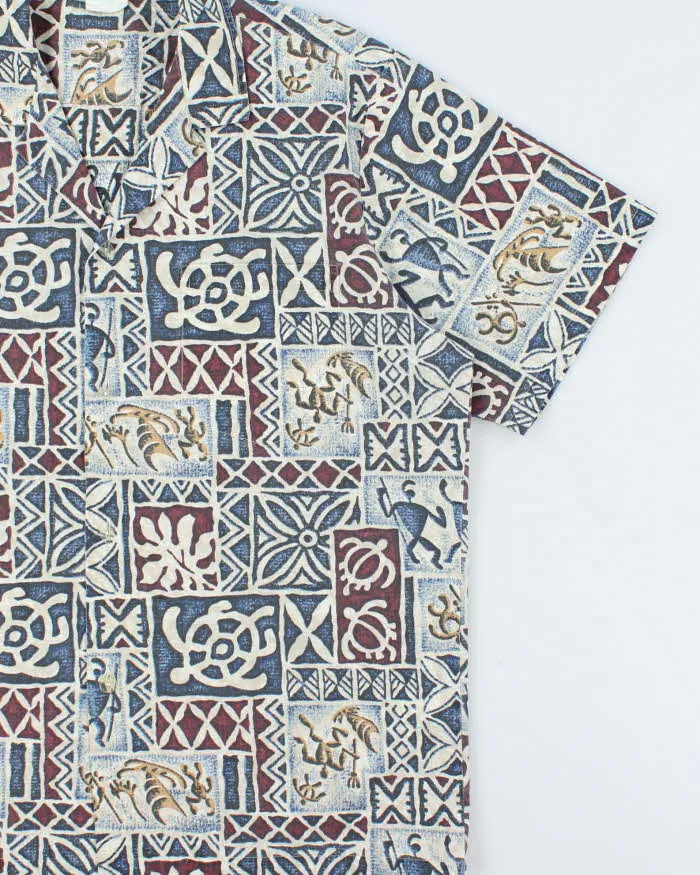 Vintage 1980s Jade Fashion Hawaiian Shirt - XL sold by Rokit product image thumbnail 3