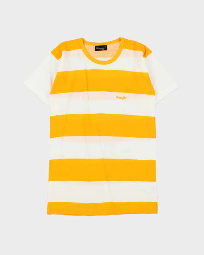 Deadstock 1980s Wrangler Chunky Stripe T-shirt - S sold by Rokit
