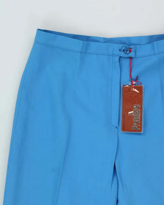 DSWT Vintage 1970s Di Lusso Premiere Italy Women's High Waisted Bell Bottom Flared Trousers - W28 L32 sold by Rokit product image thumbnail 3