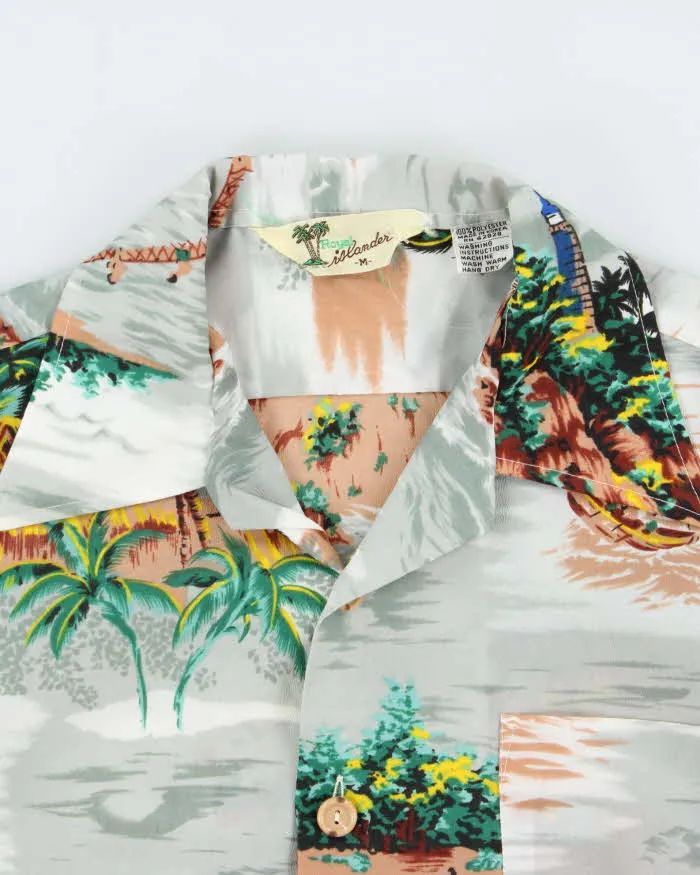 Vintage 1970s Royal Islander Dagger Clollared Short Sleeve Hawaiian Shirt - M sold by Rokit product image thumbnail 5