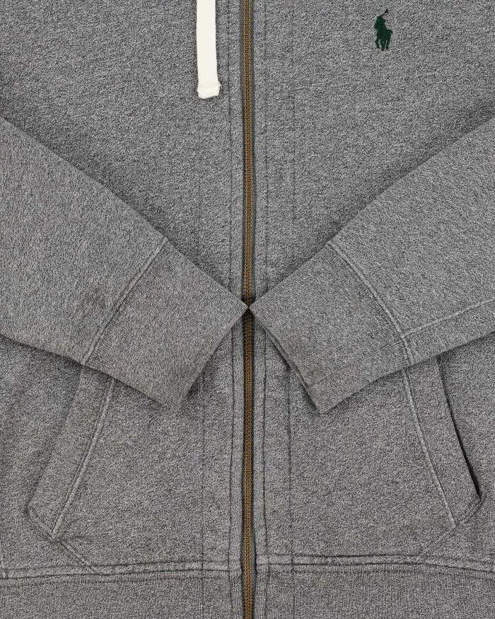 Vintage Polo Ralph Lauren Heavyweight Zip-up Hoodie - M sold by Rokit product image thumbnail 4