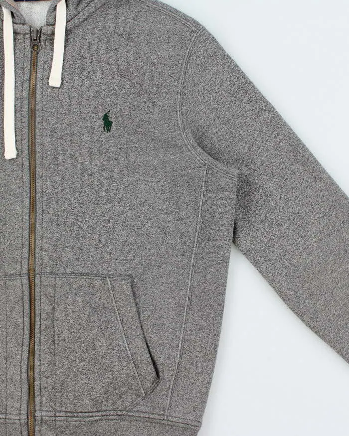 Vintage Polo Ralph Lauren Heavyweight Zip-up Hoodie - M sold by Rokit product image thumbnail 3