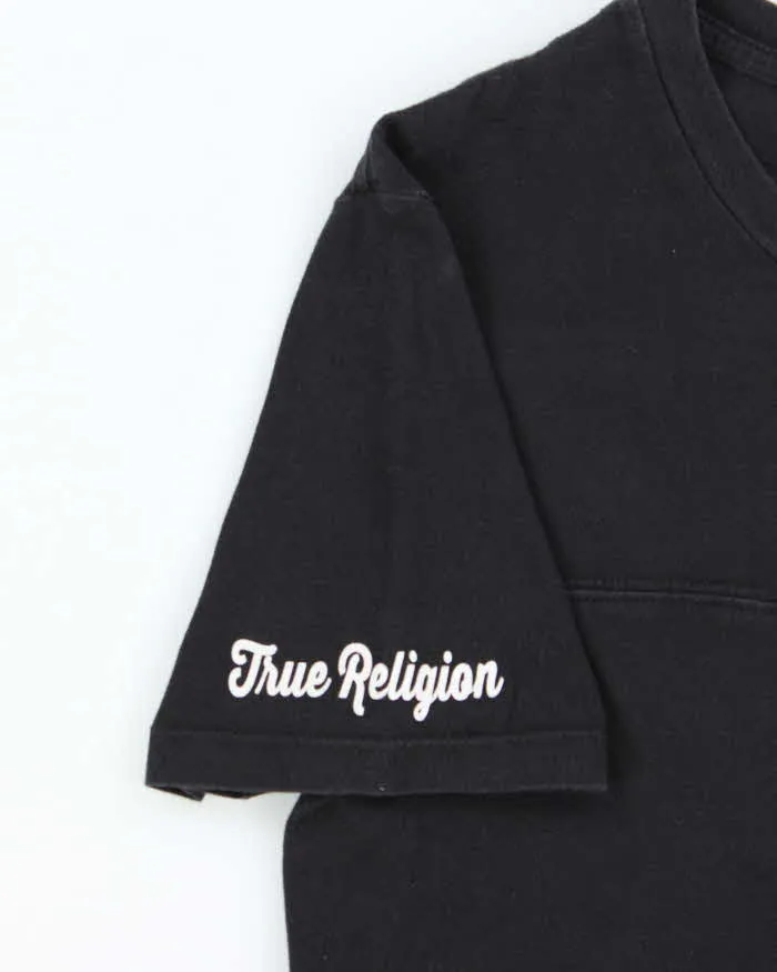 Vintage True Religion Overtime Crewneck Pocket T-Shirt - L sold by Rokit product image thumbnail 5