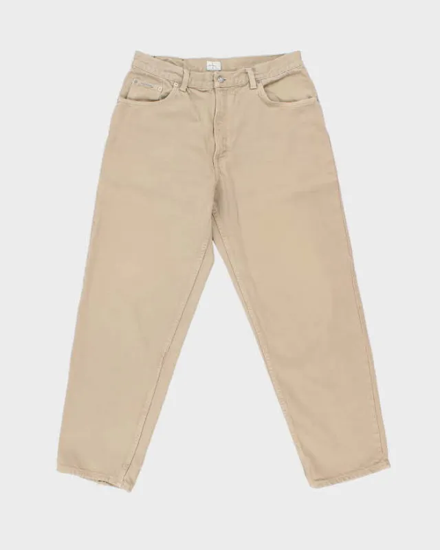 Vintage 1990s Calvin Klein 'Easy Fit' Relaxed Denim Jeans - W34 L30 sold by Rokit