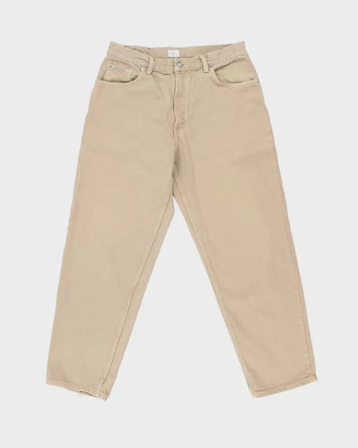 Vintage 1990s Calvin Klein 'Easy Fit' Relaxed Denim Jeans - W34 L30 sold by Rokit