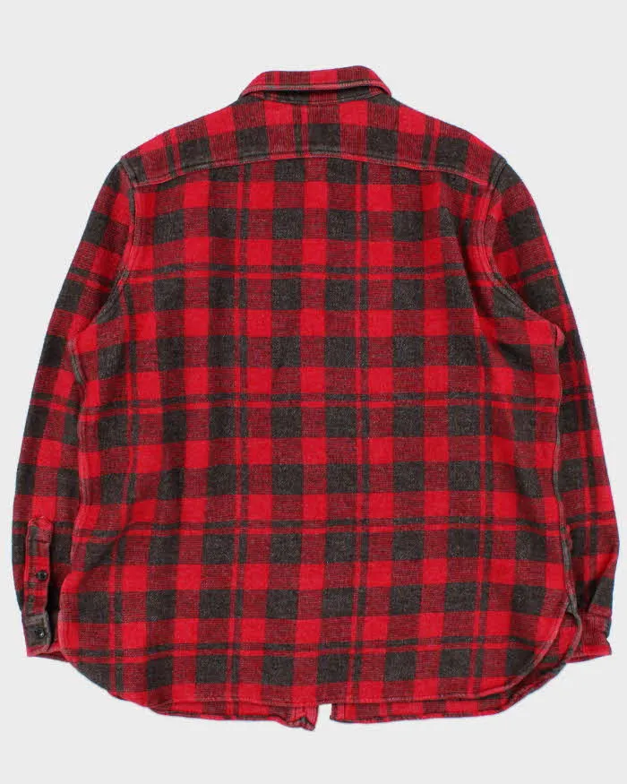 Vintage Y2K 00s Polo Ralph Lauren Heavyweight Plaid Long Sleeve Flannel Shirt - XXL sold by Rokit product image thumbnail 2