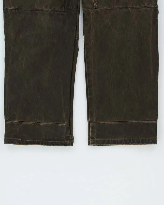 Vintage Kuhl Ryder Waxed Cotton Patina Dye Straight Leg Mountaineering Trousers - W34 L30 sold by Rokit product image thumbnail 5