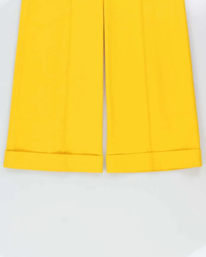 DS Vintage 1970s Di Lusso Premiere Italy Women's High Waisted Bell Bottom Flared Trousers - W27 L32 sold by Rokit product image thumbnail 5