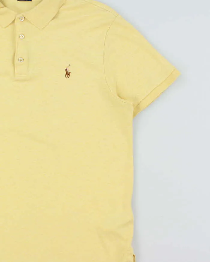 Vintage Polo Ralph Lauren Custom Slim Fit Short Sleeve Polo Shirt - L sold by Rokit product image thumbnail 3