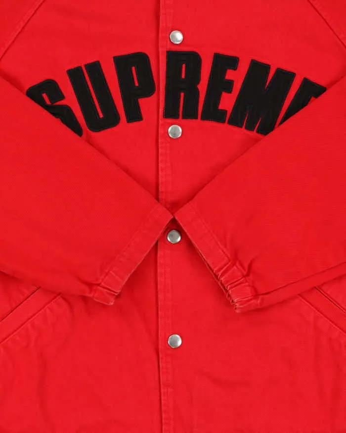 FW2018 Supreme Snap Front Twill Canvas Coach Jacket - L sold by Rokit product image thumbnail 4