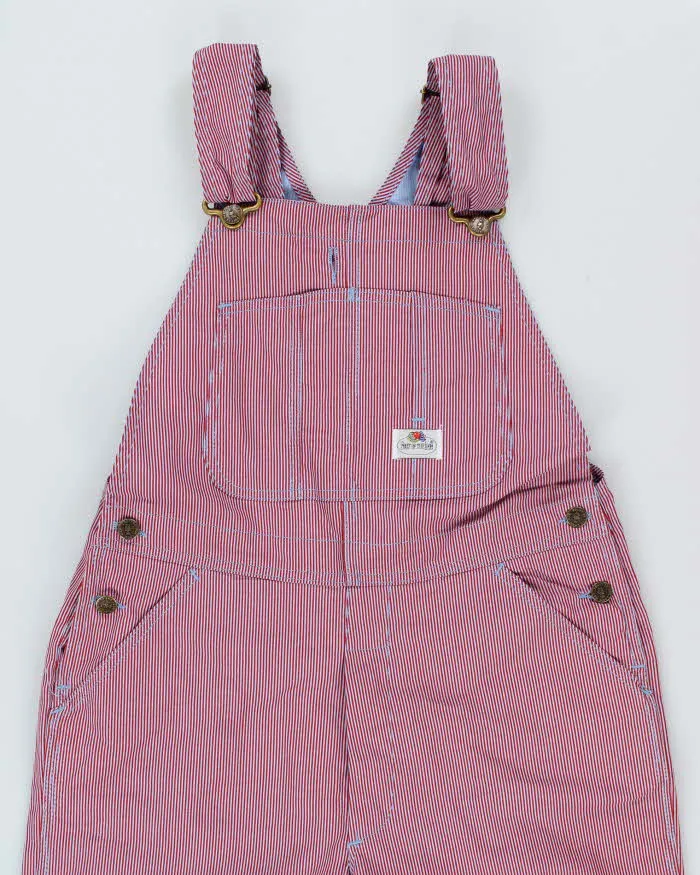 DSWT 1980s Fruit Of The Loom Pinstriped Dungarees - W34 L34 sold by Rokit product image thumbnail 3