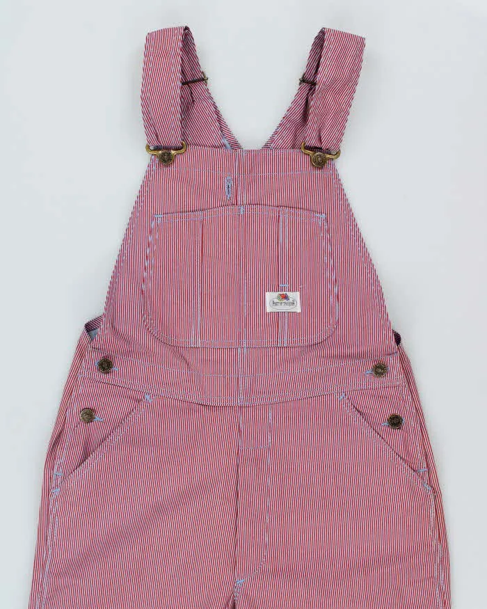 DSWT 1980s Fruit Of The Loom Pinstriped Dungarees - W31 L34 sold by Rokit product image thumbnail 3