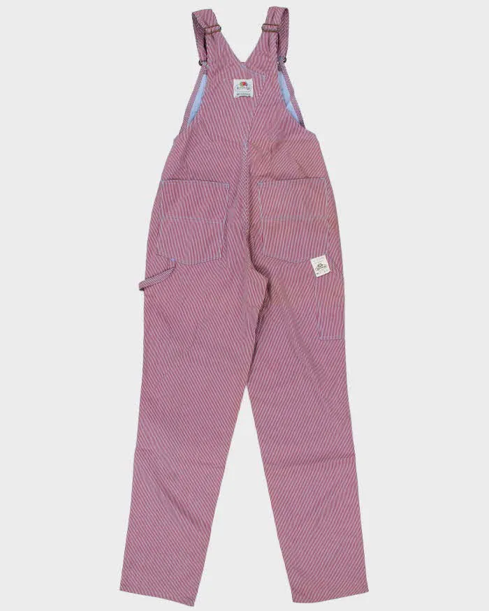 DSWT 1980s Fruit Of The Loom Pinstriped Dungarees - W31 L34 sold by Rokit product image thumbnail 2