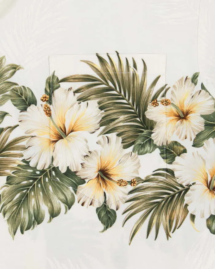 Vintage 1990s Ky's Made In USA Floral Short Sleeve Hawaiian Shirt - XL sold by Rokit product image thumbnail 4