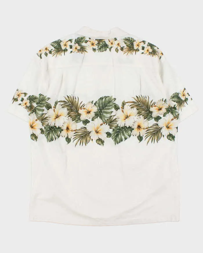 Vintage 1990s Ky's Made In USA Floral Short Sleeve Hawaiian Shirt - XL sold by Rokit product image thumbnail 2