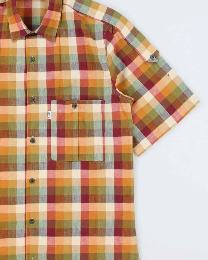 Deadstock 1980s Levi's White Tab Check Short Sleeve Shirt - M sold by Rokit product image thumbnail 3