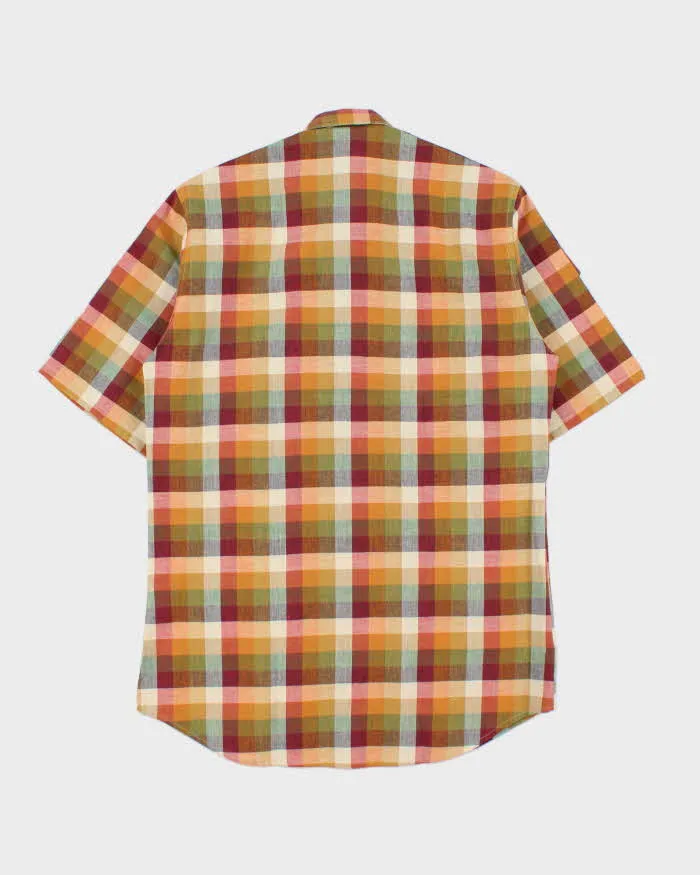 Deadstock 1980s Levi's White Tab Check Short Sleeve Shirt - M sold by Rokit product image thumbnail 2