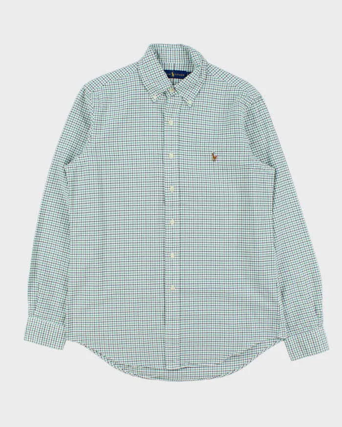 Vintage Ralph Lauren Tattersal Check Long Sleeve Shirt - S sold by Rokit