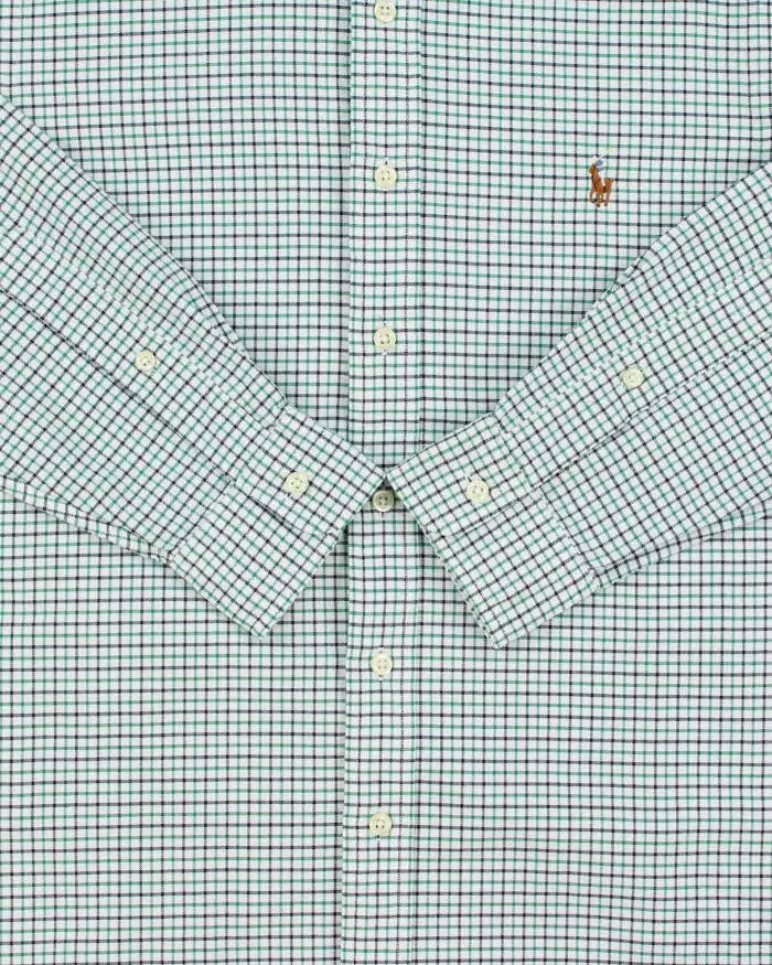 Vintage Ralph Lauren Tattersal Check Long Sleeve Shirt - S sold by Rokit product image thumbnail 4