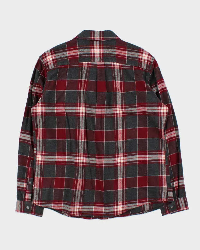 Vintage Eddie Bauer Plaid Classic Fit Long Sleeve Flannel Shirt - L sold by Rokit product image thumbnail 2
