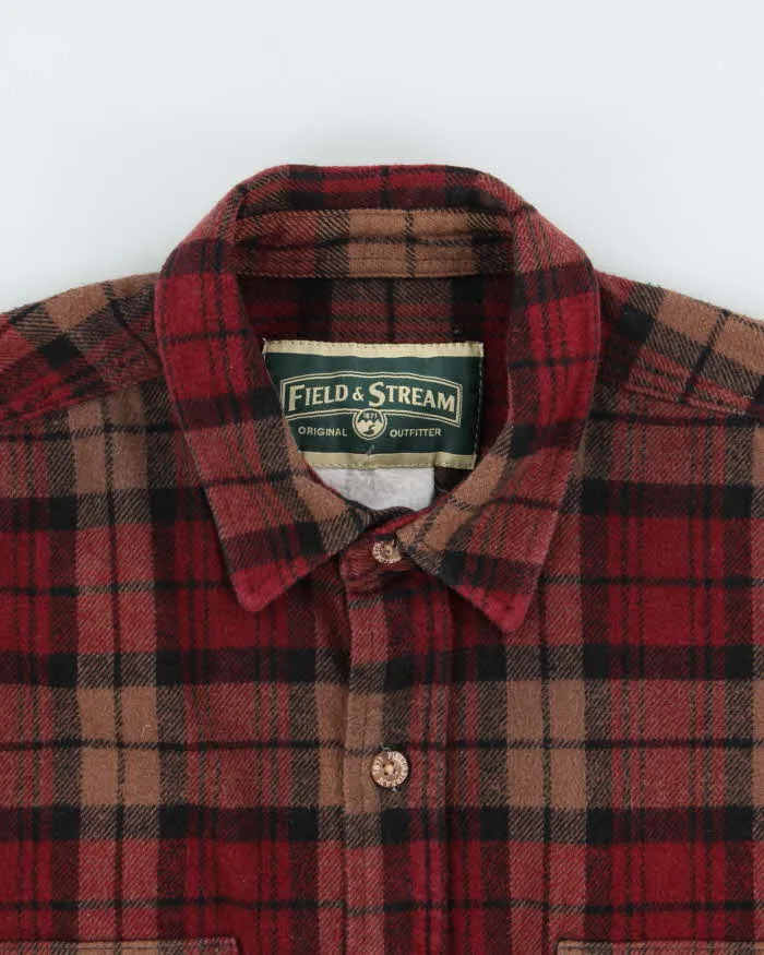 Vintage Field & Stream Heavyweight Flannel Shirt - M sold by Rokit product image thumbnail 5