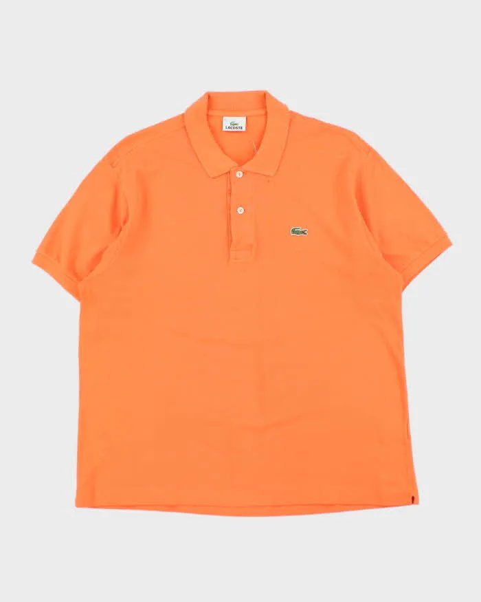 Vintage Y2K 00s Lacoste Apricot Short Sleeve Polo Shirt - L sold by Rokit
