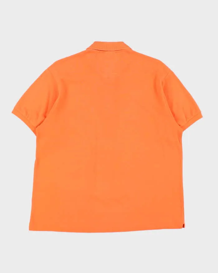 Vintage Y2K 00s Lacoste Apricot Short Sleeve Polo Shirt - L sold by Rokit product image thumbnail 2