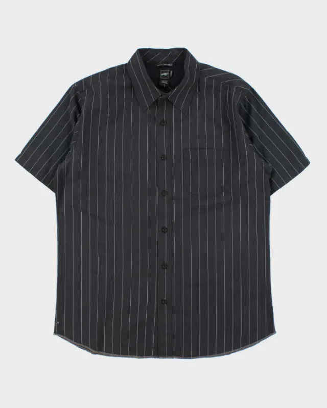 Vintage Y2k 00s O'neill Stripe Short Sleeve Shirt - M sold by Rokit