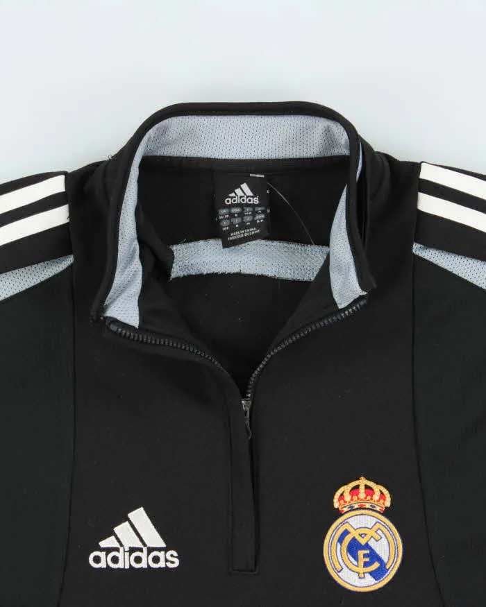 Vintage 2004 Adidas Football Real Madrid FC Quarter-Zip Training Fleece - S sold by Rokit product image thumbnail 5