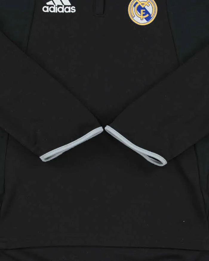 Vintage 2004 Adidas Football Real Madrid FC Quarter-Zip Training Fleece - S sold by Rokit product image thumbnail 4