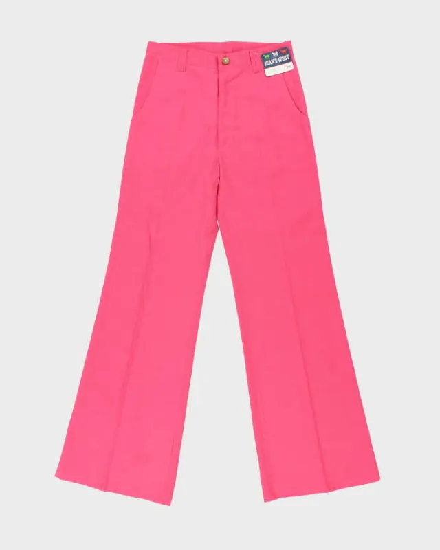 DSWT 1970s Jeans West High Waisted Bell Bottoms Trousers - W28 L32 sold by Rokit