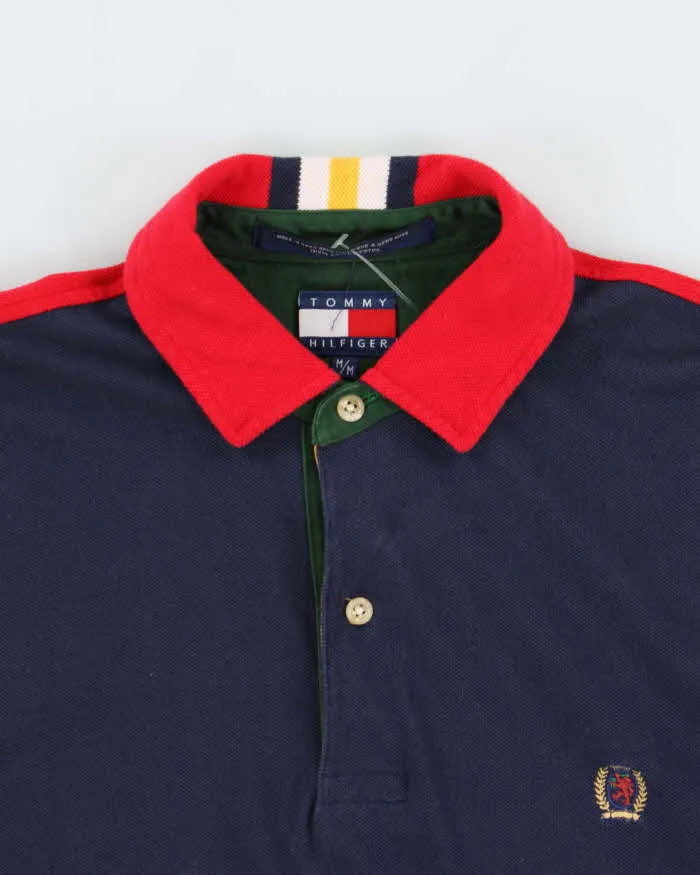 Vintage 1990s Tommy Hilfiger Colour Block Polo Shirt - M sold by Rokit product image thumbnail 5