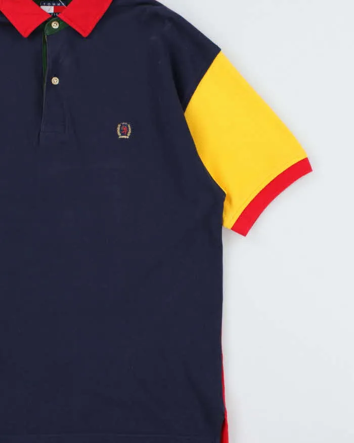 Vintage 1990s Tommy Hilfiger Colour Block Polo Shirt - M sold by Rokit product image thumbnail 3