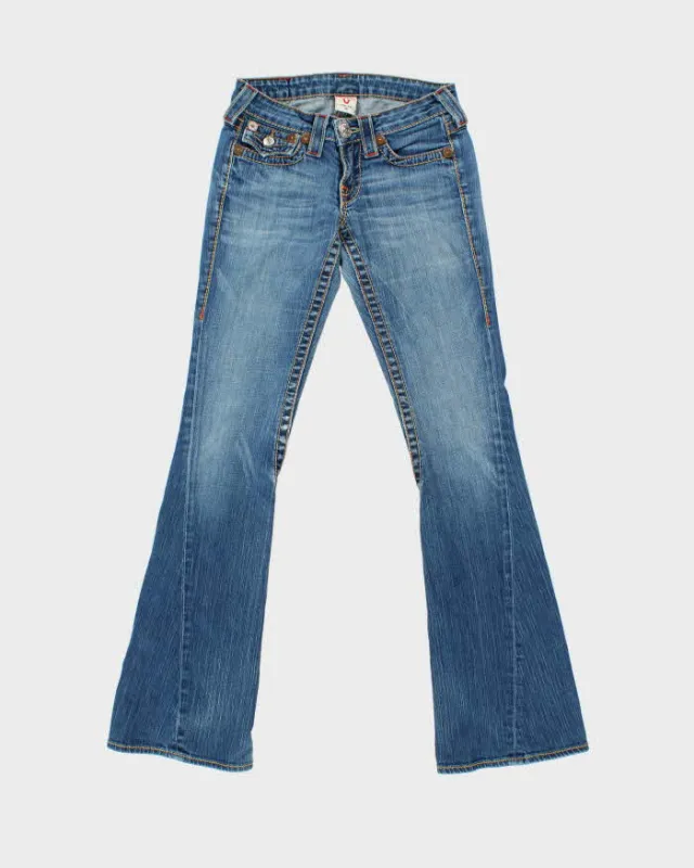 Vintage Y2k 00s True Religion Flare Jeans - W25 L34 made by True Religion